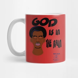 God is in the rain Mug